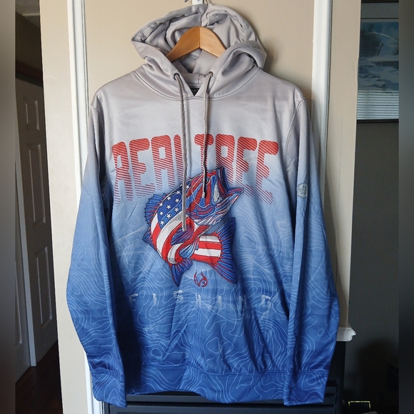 Realtree Fishing Hoodie Men's Size Medium - Picture 1 of 9